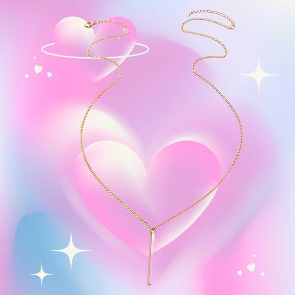 NWT EXTRA LONG 35” LARIAT NECKLACE - Picture 1 of 1